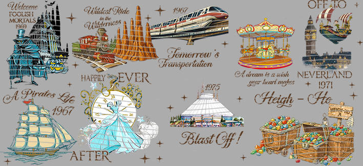 16oz Disney style-D-1503